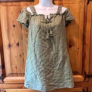 Aerie Dress Cold Shoulder Dress, Size XS